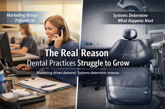 Why Midwest Dental Practices Struggle to Grow (And How to Fix Hidden Revenue Leaks)